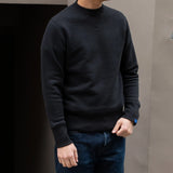 LW01 Tubular Crewneck Sweatshirt - Black