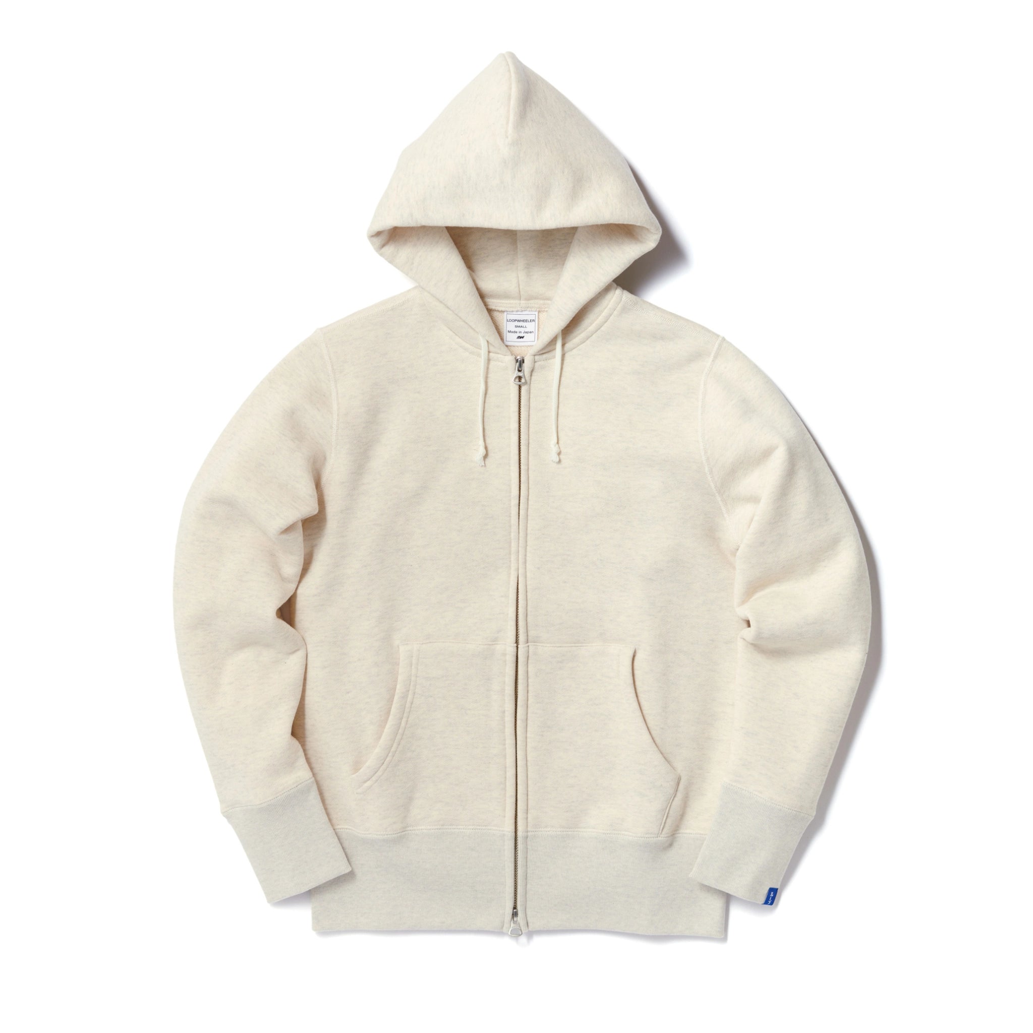 Loopwheeler LW09 Round-body zipper hoodie - Oatmeal – LOOPWHEELER Loopwheeler LW09 Round-body zipper hoodie - Oatmeal – LOOPWHEELER