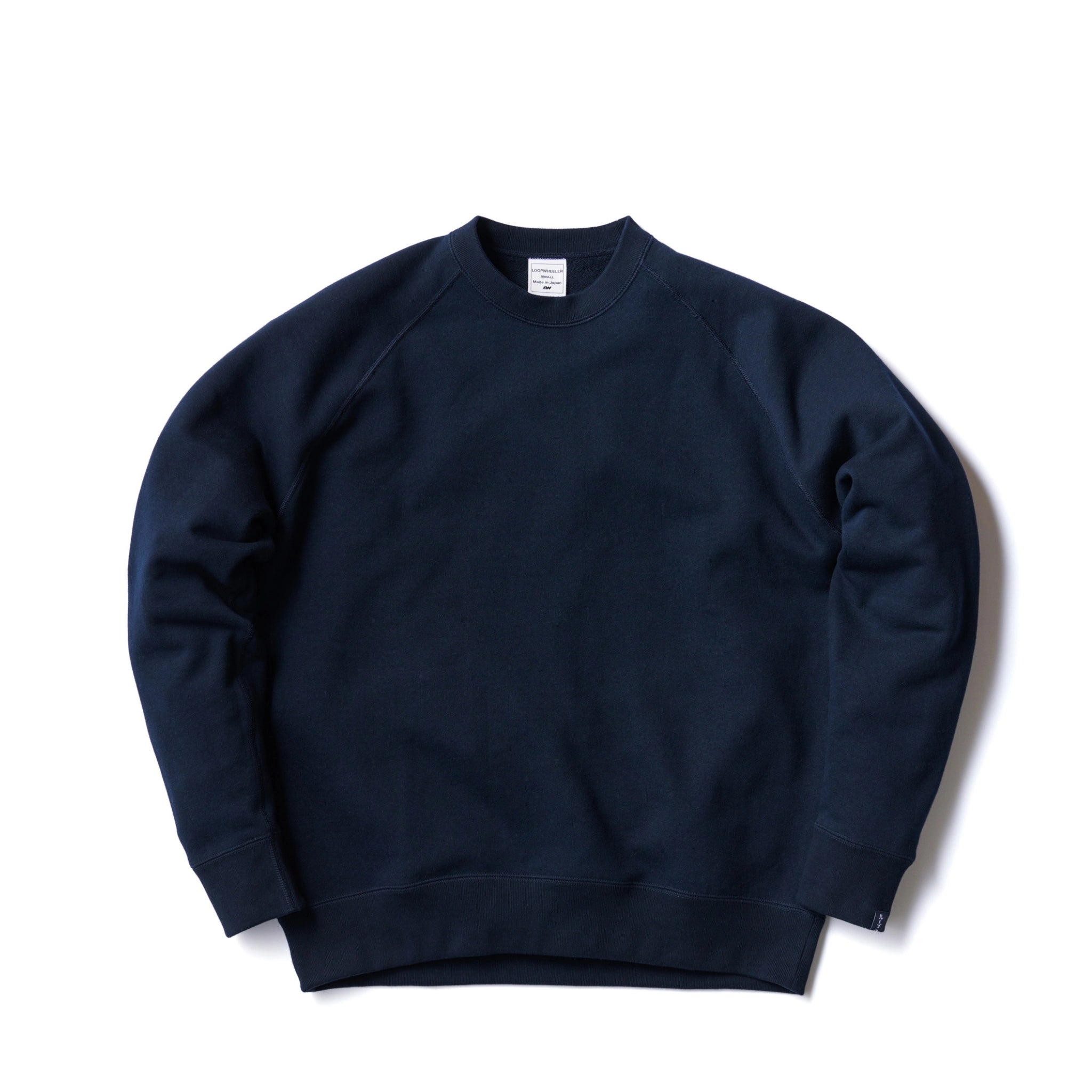 Loopwheeler LW313 Relaxed Fit Crewneck Sweatshirt - Marine (Navy Loopwheeler LW313 Relaxed Fit Crewneck Sweatshirt - Marine (Navy