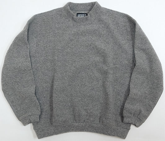 Wool TSURIAMI Pile Sheep Mock Neck