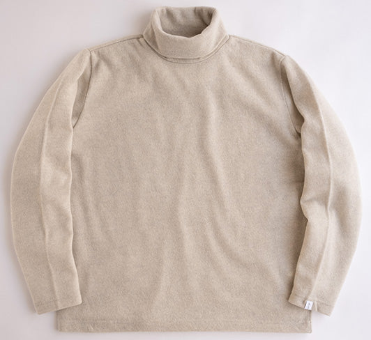Cashmere 100% TSURIAMI Jersey Turtleneck Sweatshirt