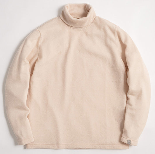 100% Cashmere TSURIAMI Jersey Turtleneck Sweatshirt – Now Complete