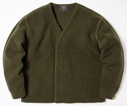 100% Wool TSURIAMI Pile Cardigan