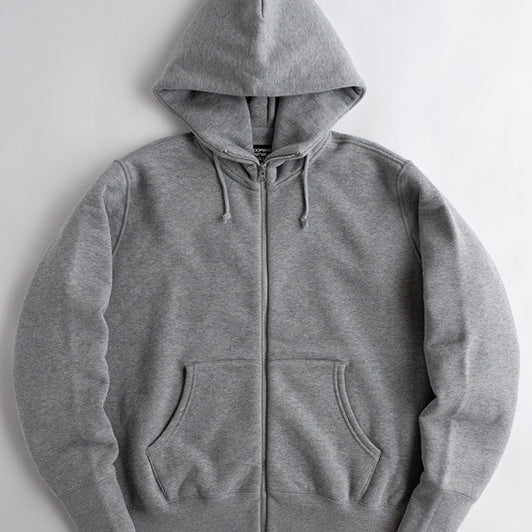 Ura Cashmere TSURIAMI loopback New Zip Hoodie