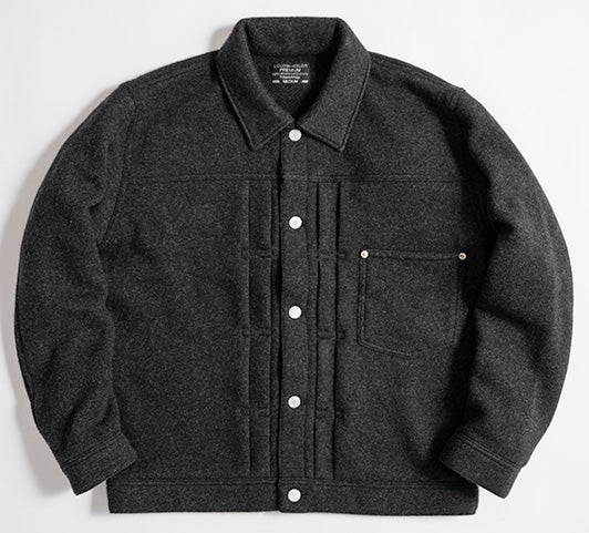 100% Cashmere TSURIAMI Loopback 1st Type Trucker Jacket – Now Complete