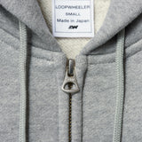 LW09 Tubular Zipper Hoodie - Gray Melange