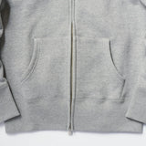 LW09 Tubular Zipper Hoodie - Gray Melange