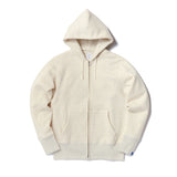 LW09 Tubular Zipper Hoodie - Oatmeal