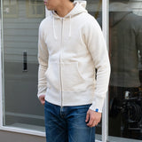 LW09 Tubular Zipper Hoodie - Oatmeal