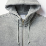 LW290 High Zip Hoodie - Black