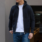 LW290 High Zip Hoodie - Black