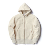 LW290 High Zip Hoodie - Oatmeal