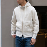 LW290 High Zip Hoodie - Oatmeal