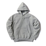 LW322 Relaxed Fit Pullover Hoodie - Gray Melange