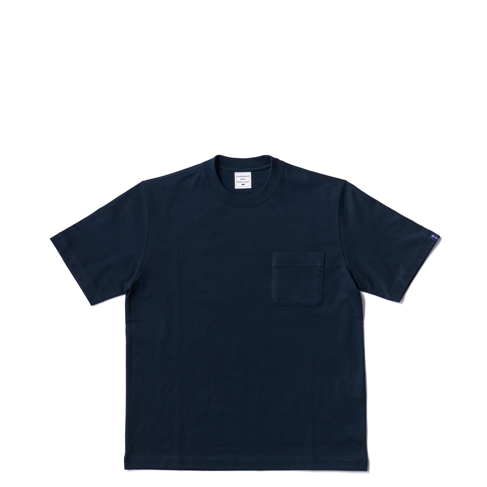 LOOPWHEELER ホワイト Tシャツ LOOPWHEELER Tシャツ - 日本の吊り編みの職人技と快適さ